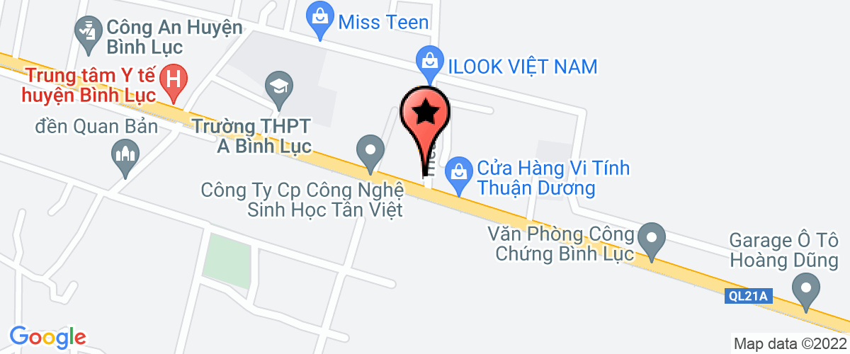 Bản đồ đến địa chỉ Công Ty TNHH Sản Xuất Và Thương Mại Bình Minh Hq