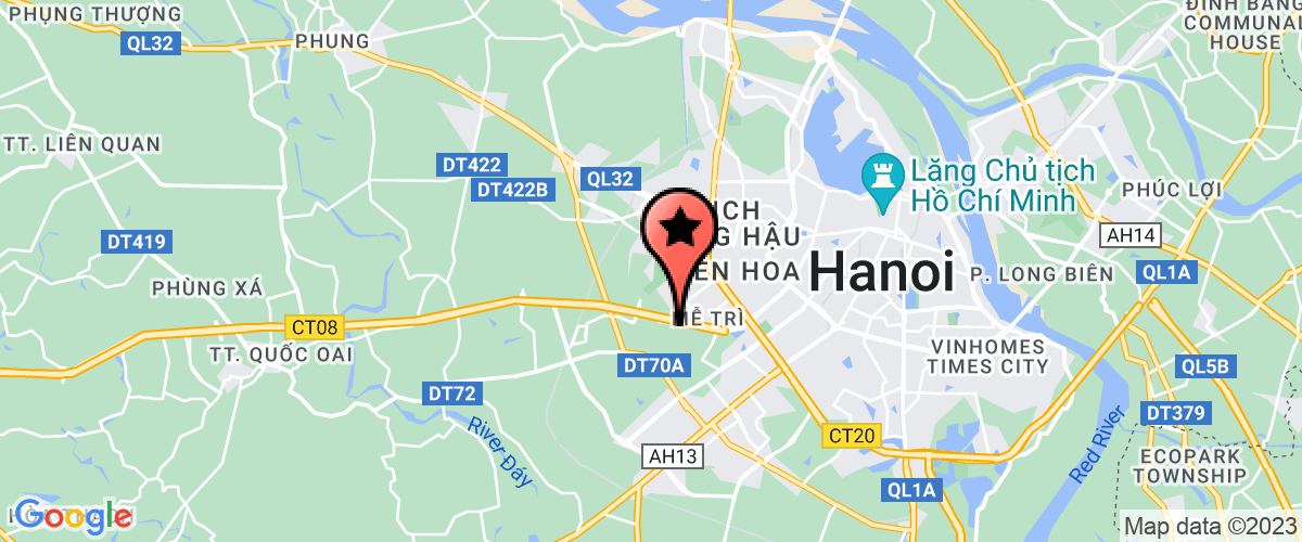 Map to Hoang Giang Construction Investment Consultant Joint Stock Company