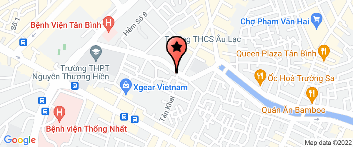 Bản đồ đến địa chỉ Công Ty TNHH Shinyorange