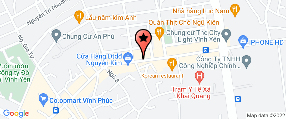 Map to Dong Du Hoi Hoc Vien Company Limited