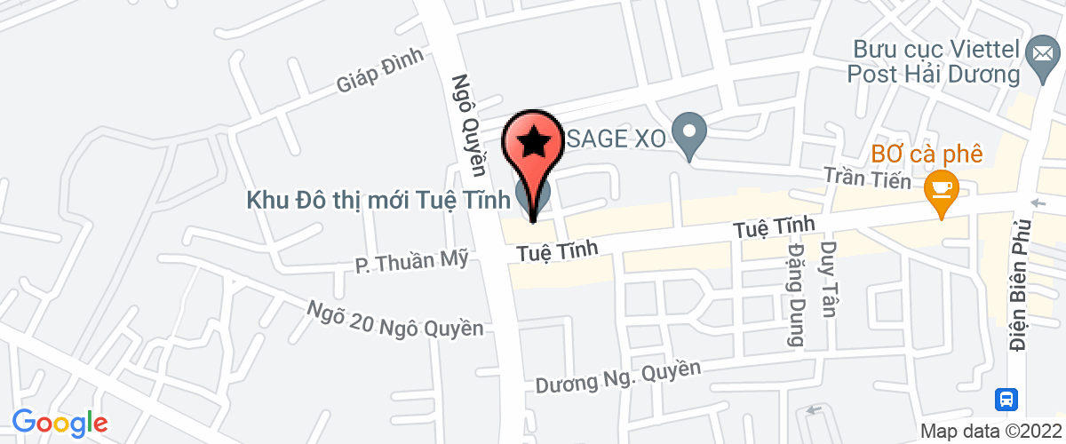 Map to Quynh Nga Funiture Company Limited
