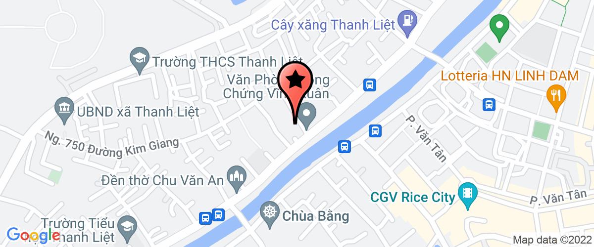 Map to Viet Nga Refrigeration Electromechanical Company Limited