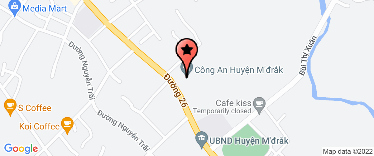 Bản đồ đến địa chỉ Công Ty TNHH Phú Sơn Đắk Lắk