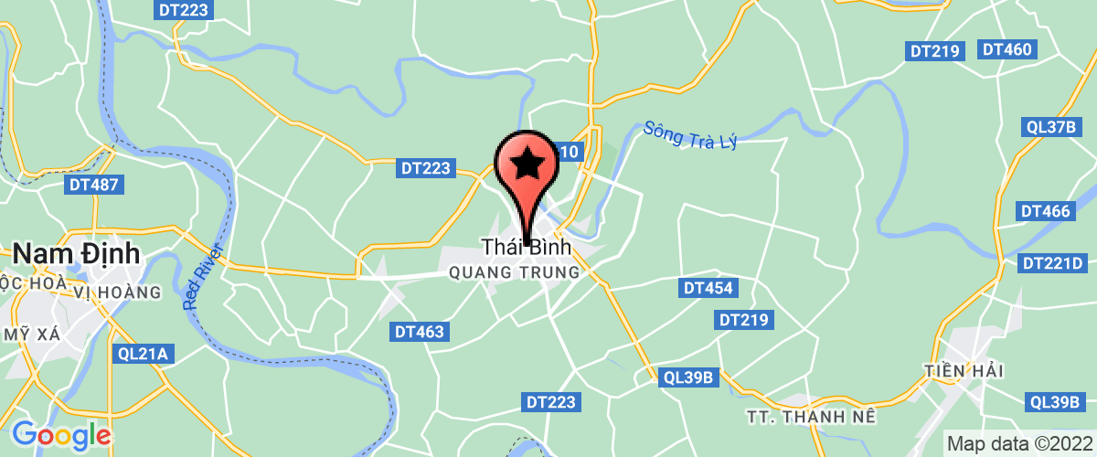 Map to Thai Binh New Material Technology Joint Stock Company