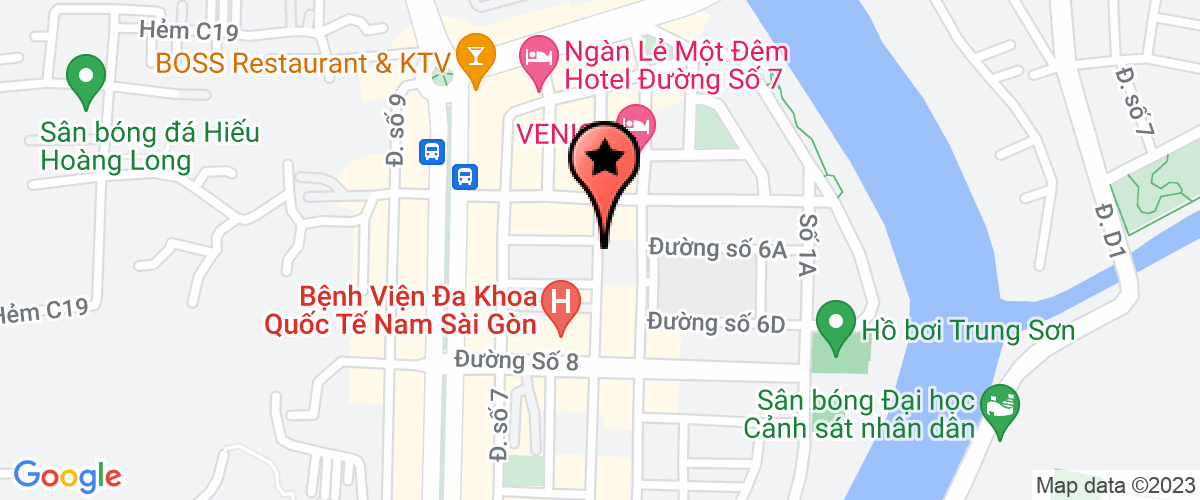 Map to Giang Trung Thanh Aquatic Product Company Limited