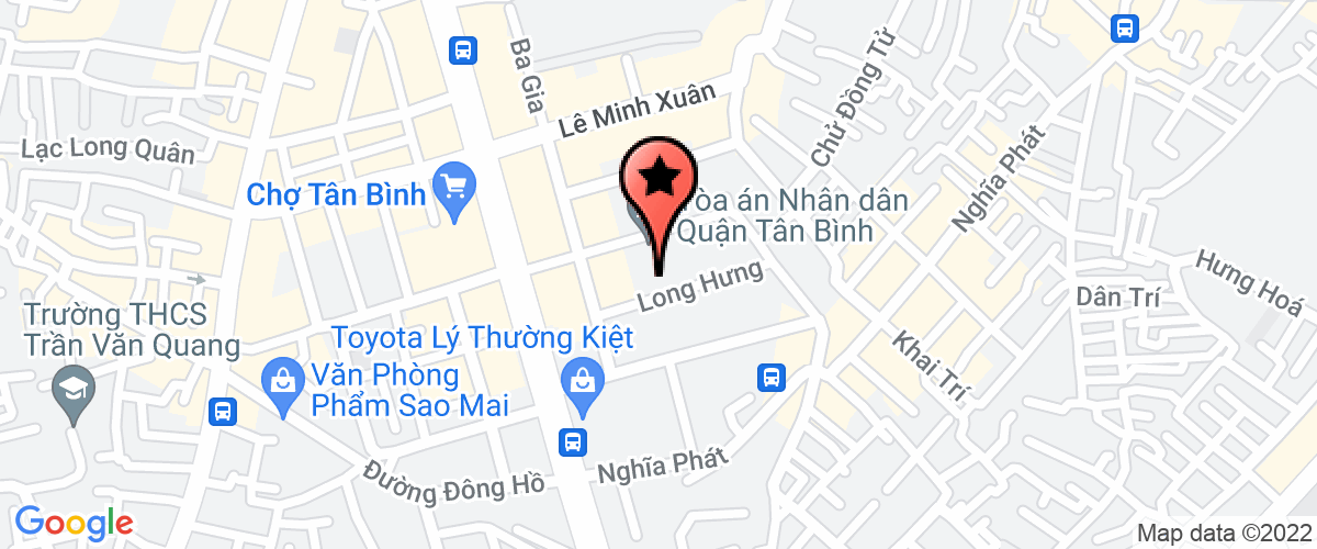 Bản đồ đến địa chỉ Công Ty TNHH Thương Mại Dịch Vụ Vận Tải Tân Hưng Phát