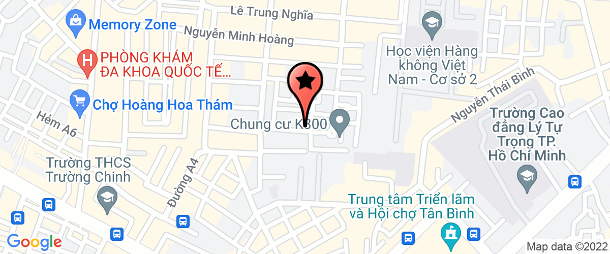 Bản đồ đến địa chỉ Công Ty TNHH Thanh Hoa Sài Gòn