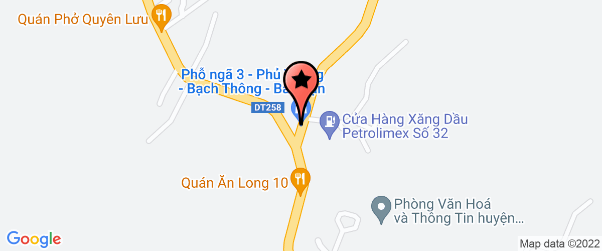 Bản đồ đến địa chỉ Phòng y tế huyện Bạch Thông