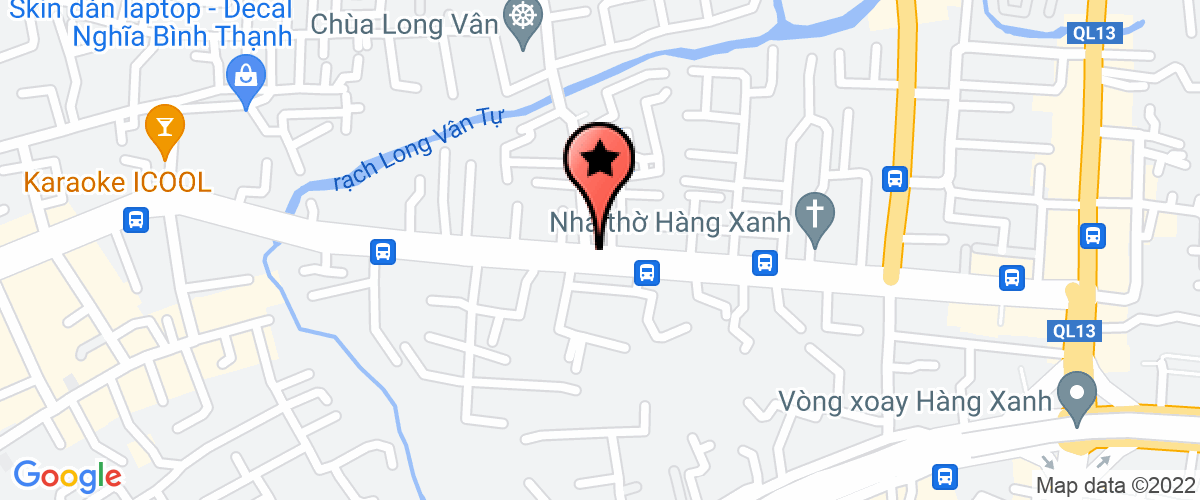 Map to Hoang Thien Le Company Limited