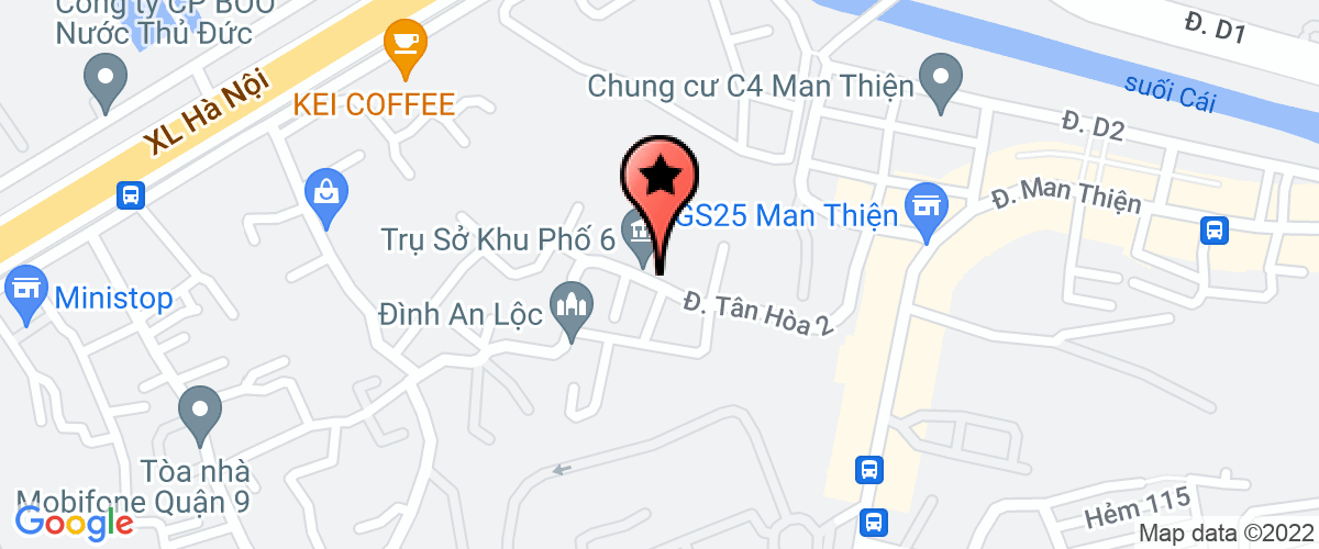Map to Da Nang Logistics Company Limited