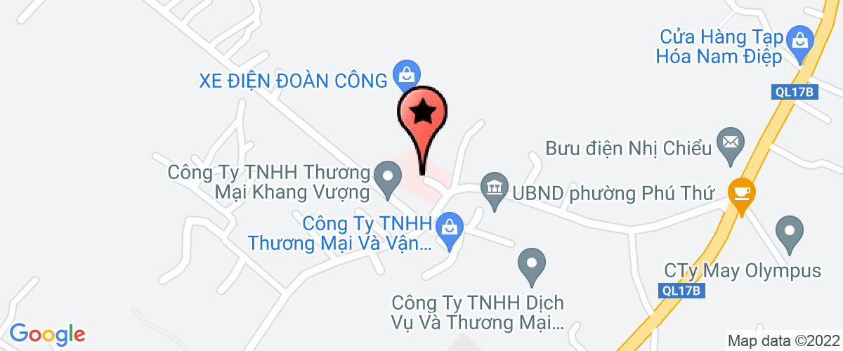 Bản đồ đến địa chỉ Công ty TNHH MTV Tiêu Sơn