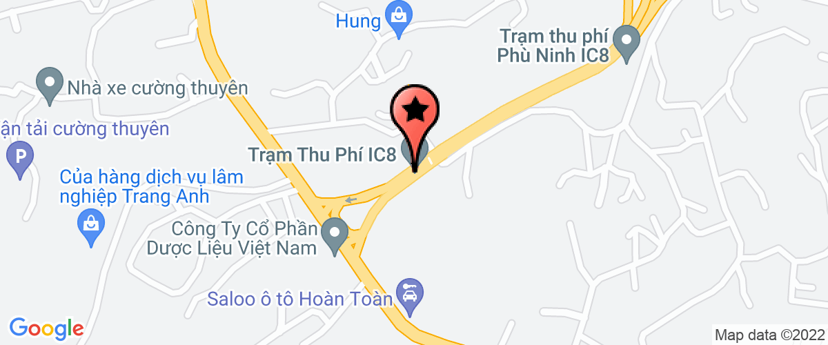 Map to Viet Nam Medicinal Plant Group Corporation