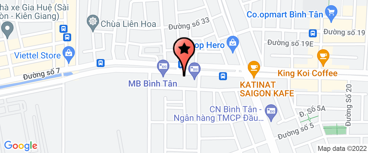 Bản đồ đến địa chỉ Công Ty TNHH Công Nghệ Asia Cuanon Việt Nam