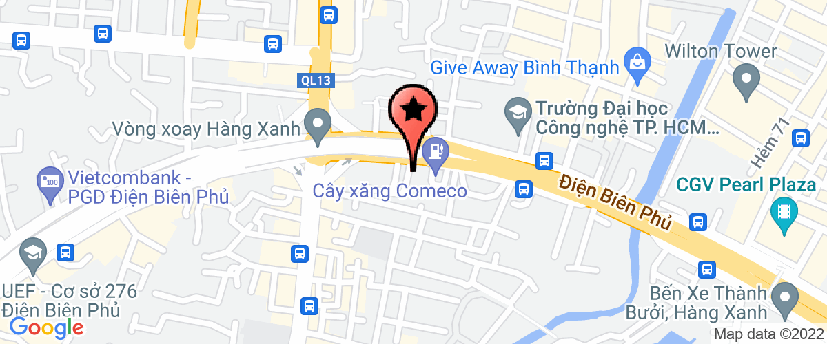 Bản đồ đến địa chỉ Công Ty TNHH Kiểm Định Kỹ Thuật An Toàn Thành Phố Hồ Chí Minh