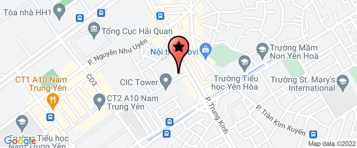 Map to Veev Vietnam Joint Stock Company