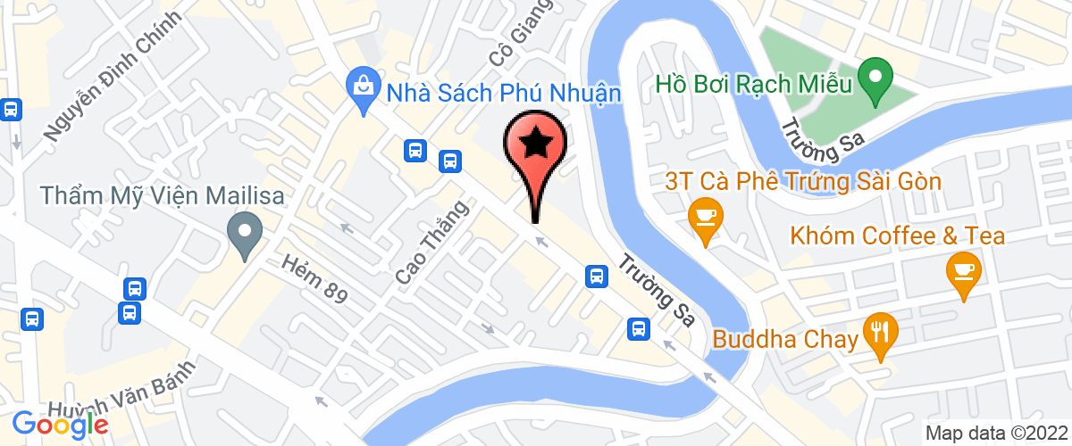 Bản đồ đến địa chỉ Công Ty TNHH Vncreate