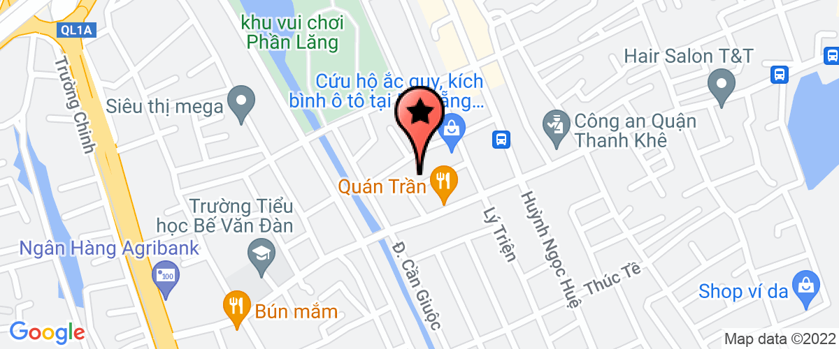 Map to Phuc Thanh Thang Company Limited