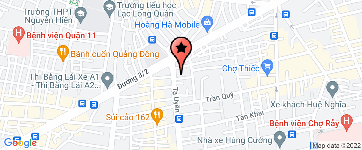 Bản đồ đến địa chỉ Công Ty Trách Nhiệm Hữu Hạn Thương Mại Kim Hy