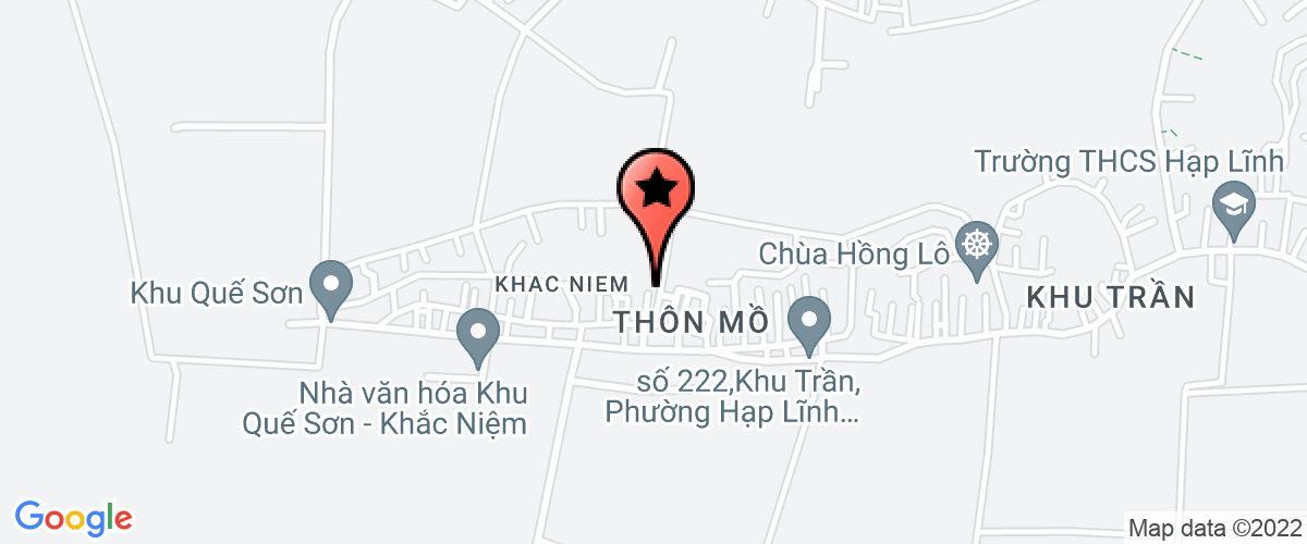 Map to Duc Giang – Ha Noi Health Limited Liability Company