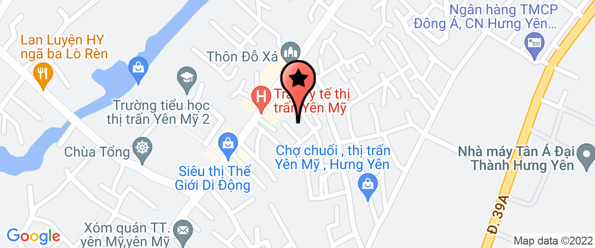 Bản đồ đến địa chỉ Công ty cổ phần sản xuất và thương mại Trai Trang