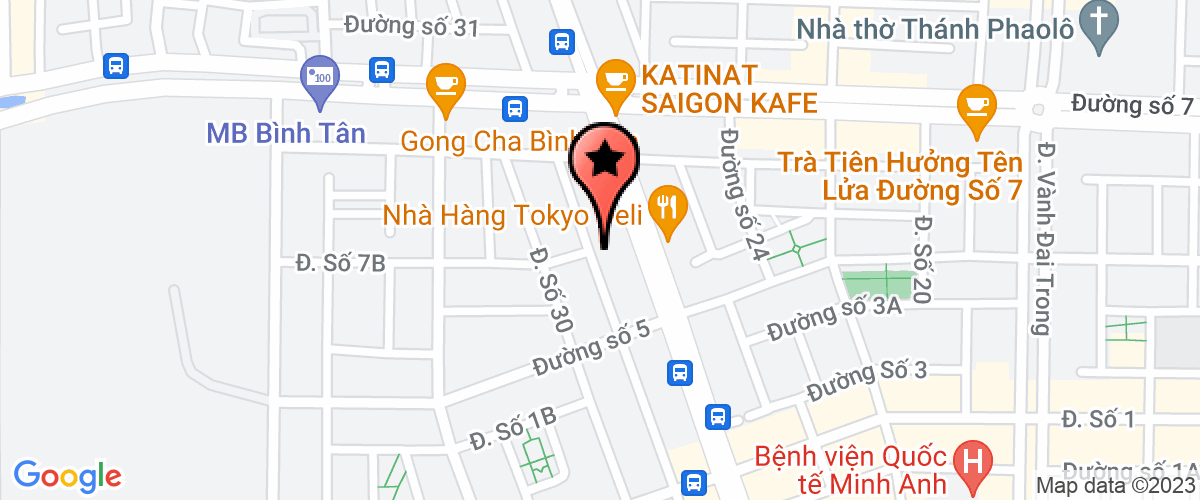 Bản đồ đến địa chỉ Công Ty TNHH Thương Mại Dịch Vụ Vận Tải Xây Dựng Thuận Thiên