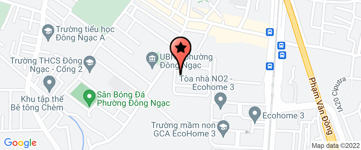Map to Eco Ha Noi Development Joint Stock Company