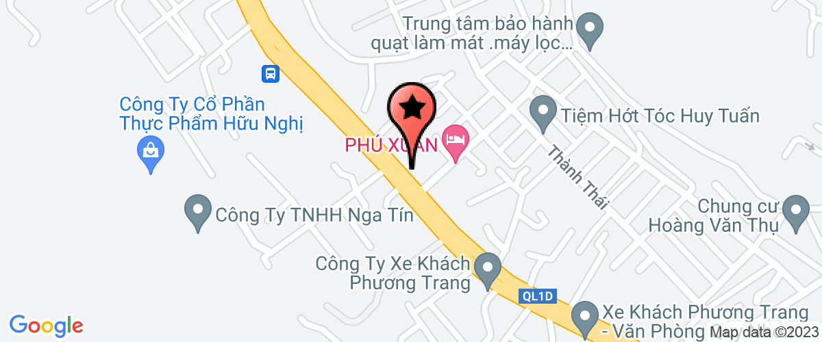 Map to Quang Nam Company Limited
