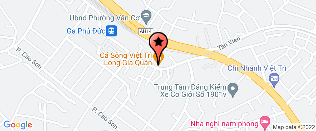 Map to Ngoc Viet Trading and Services Joint Stock Company
