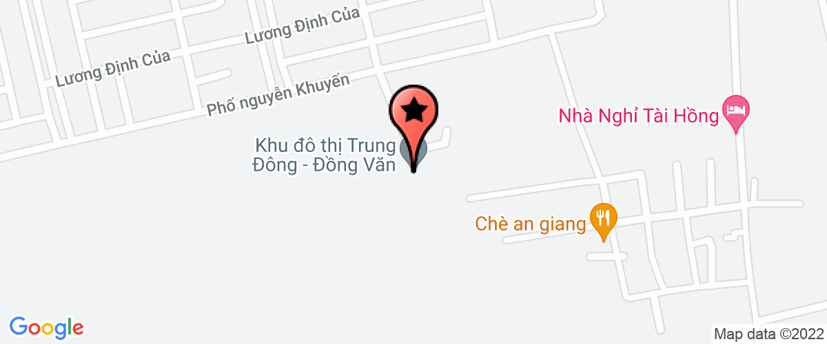 Map to Ha Nam Bao Minh Company Limited