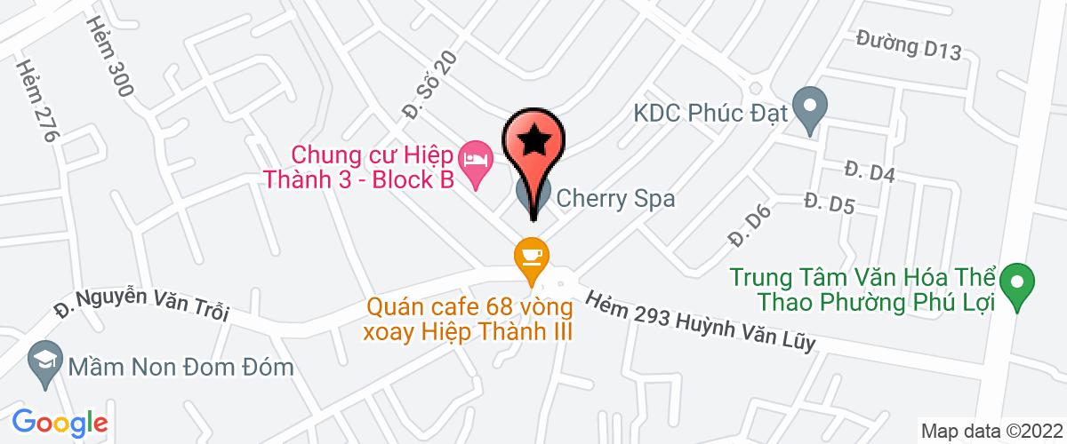 Map to Binh An Trading and Techniques Fire Prevention Fighting Company Limited