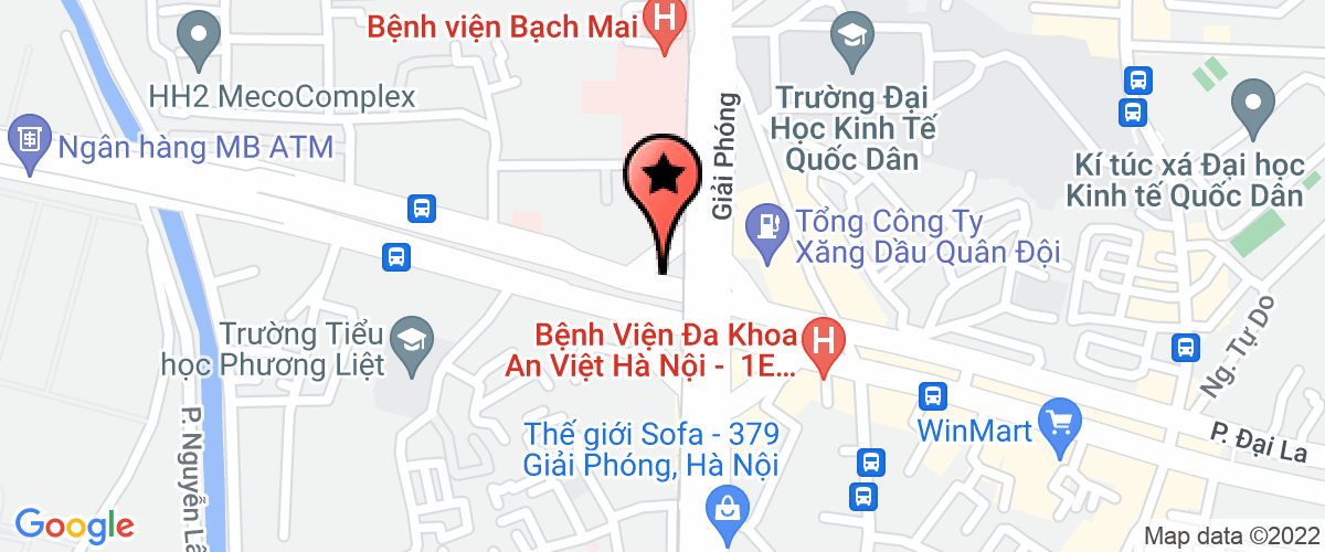Bản đồ đến địa chỉ Tạp chí truyền nhiễm Việt Nam