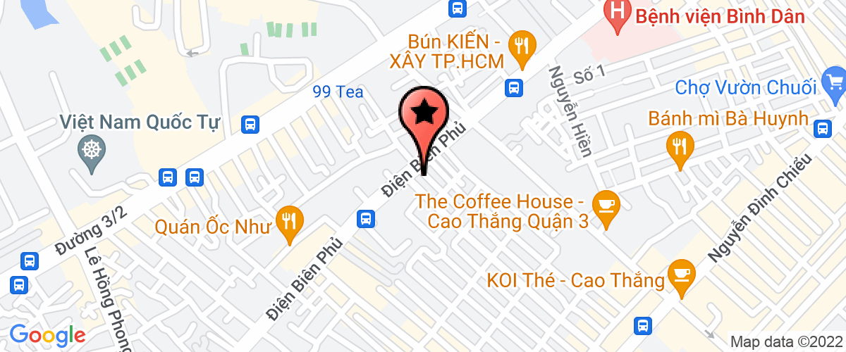 Bản đồ đến địa chỉ Công Ty Trách Nhiệm Hữu Hạn Sofi Solutions