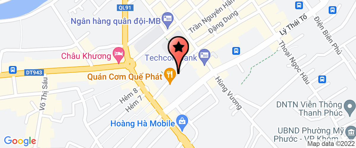 Bản đồ đến địa chỉ Công Ty TNHH Nông Sản Châu Á