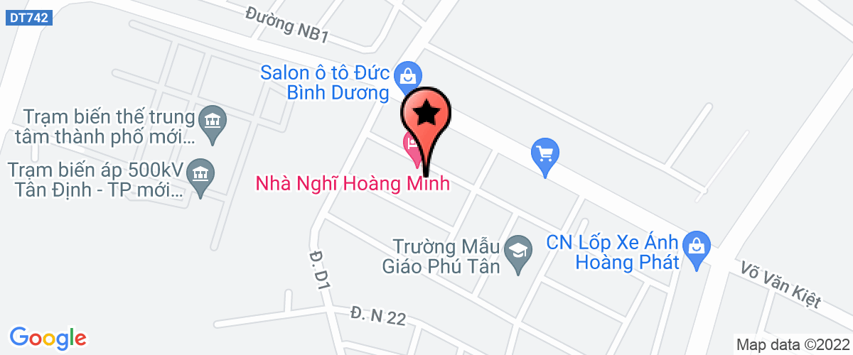 Bản đồ đến địa chỉ Công Ty TNHH Tư Vấn Thiết Kế Xây Dựng Vạn Tường