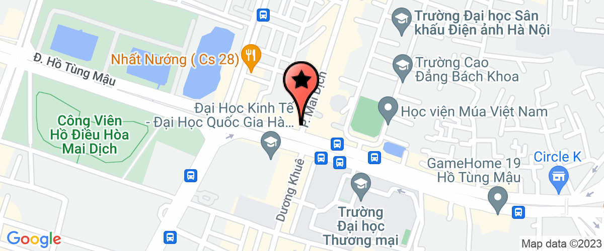 Bản đồ đến địa chỉ Công Ty TNHH Hùng Hàng Hiệu