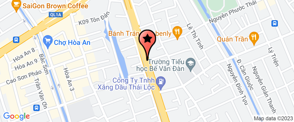 Bản đồ đến địa chỉ Công Ty TNHH Thu Quyết