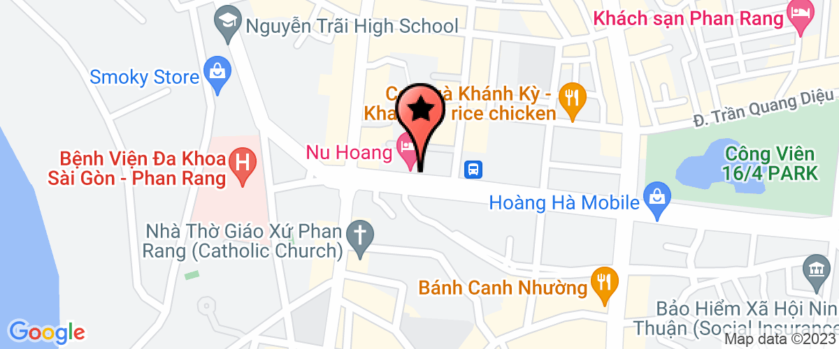 Bản đồ đến địa chỉ Công Ty Trách Nhiệm Hữu Hạn Thương Mại - Dịch Vụ Điện Lạnh Thanh Vương