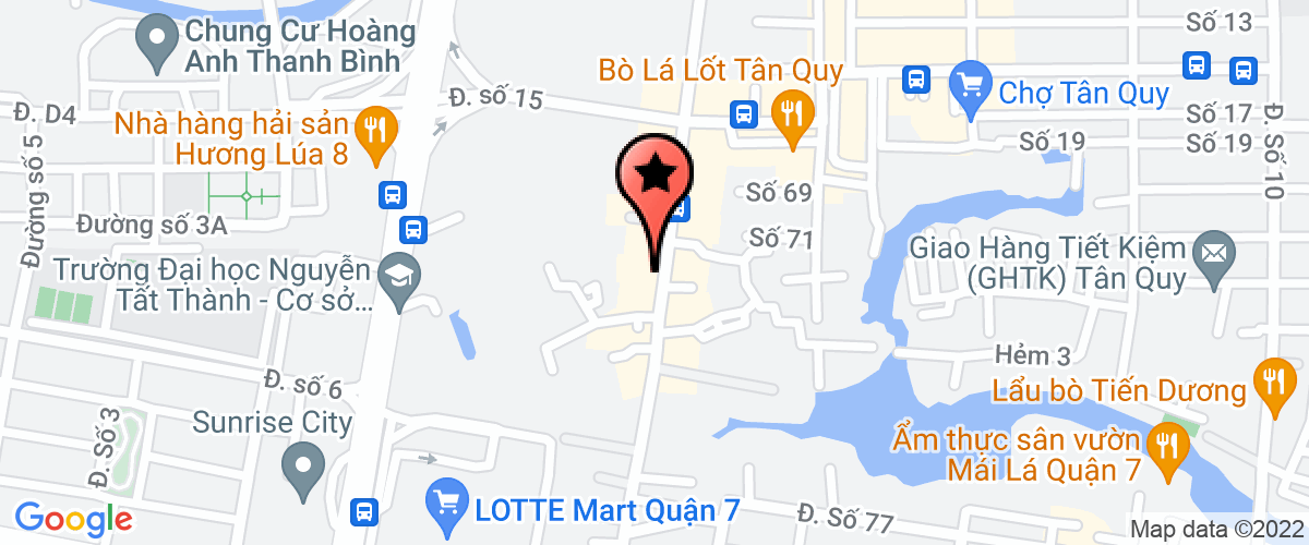 Map to An Nam Dentistry Company Limited
