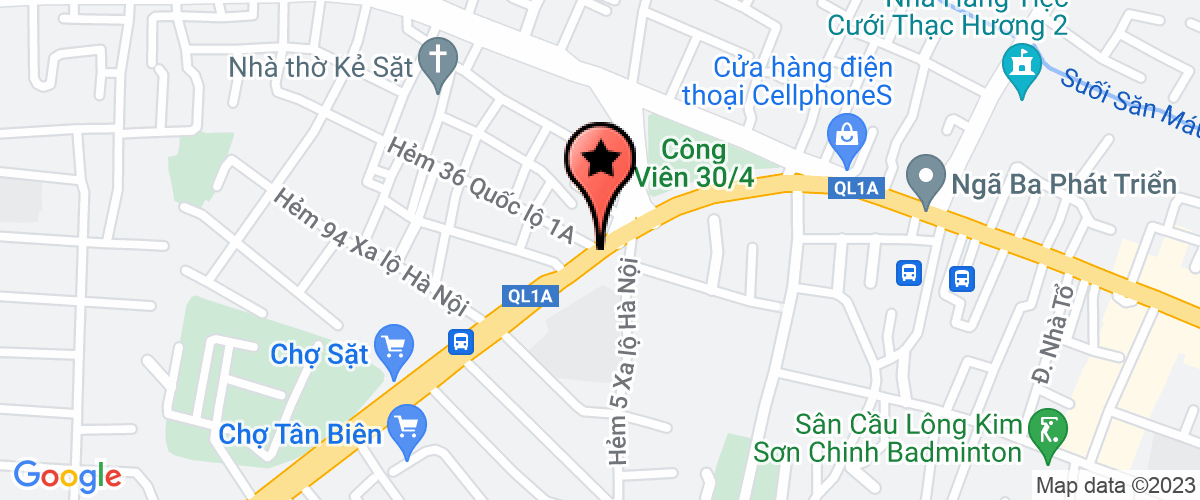 Bản đồ đến địa chỉ Công Ty TNHH TM – Đt Công Nghệ G & T Việt Nam