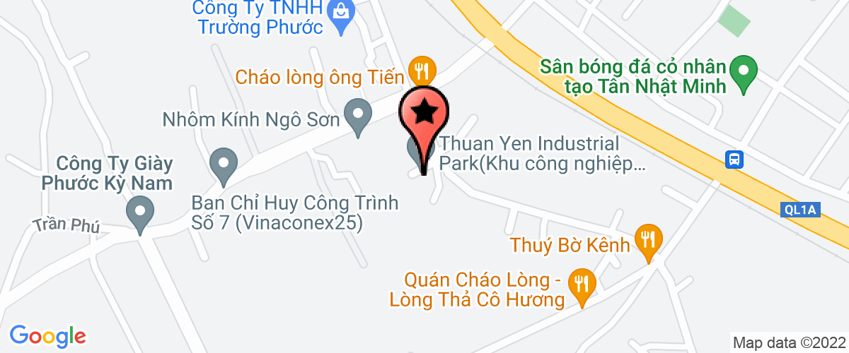 Map to Quang Tin Viet Company Limited