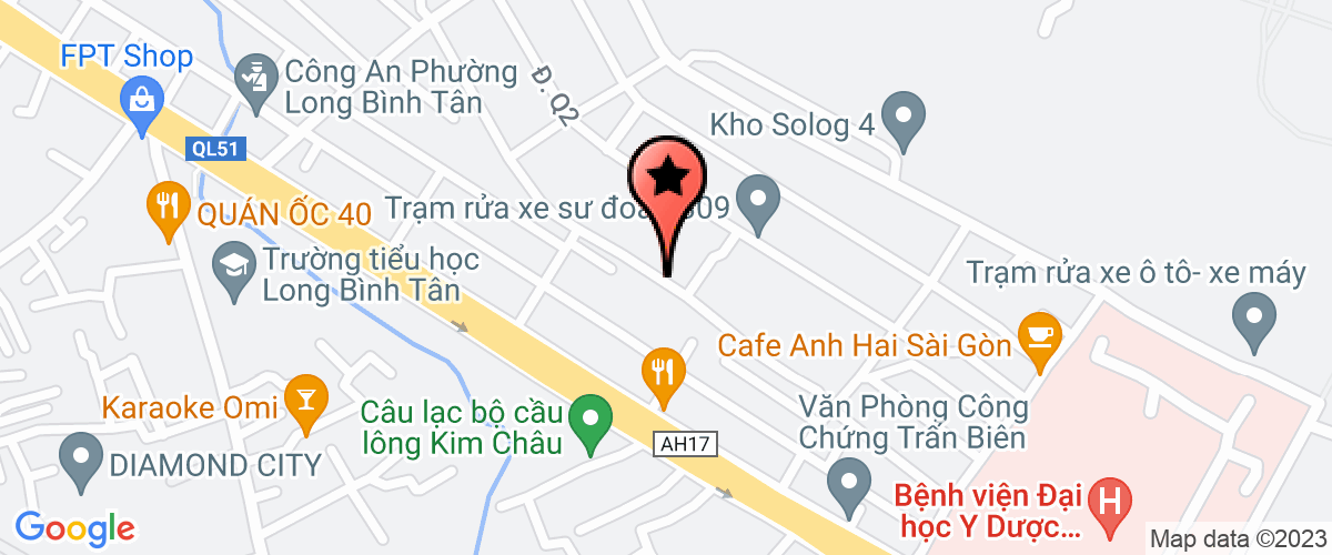 Bản đồ đến địa chỉ Công Ty TNHH Kính Ô Tô Thanh Hiền