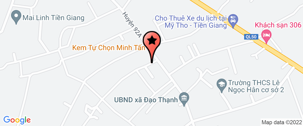 Bản đồ đến địa chỉ Công Ty TNHH Thực Phẩm Bina