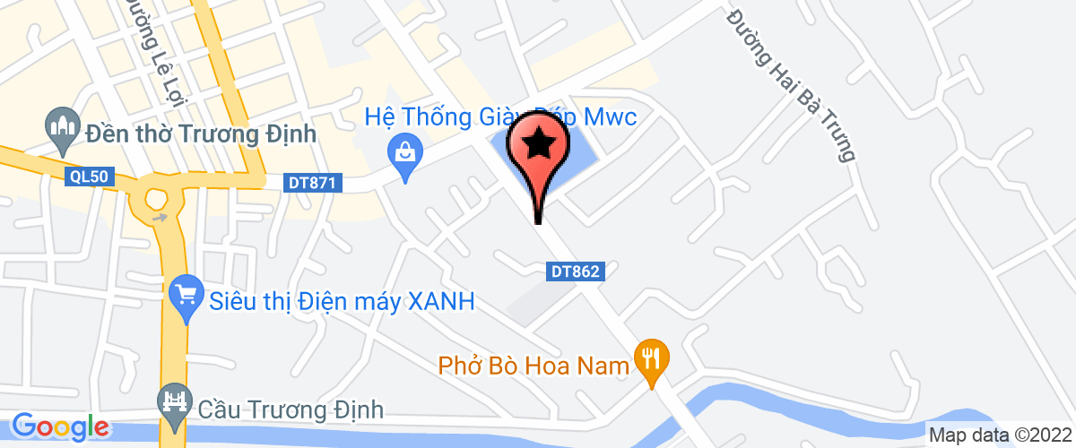 Bản đồ đến địa chỉ Công Ty TNHH Một Thành Viên Tiến Thành Đạt Gò Công