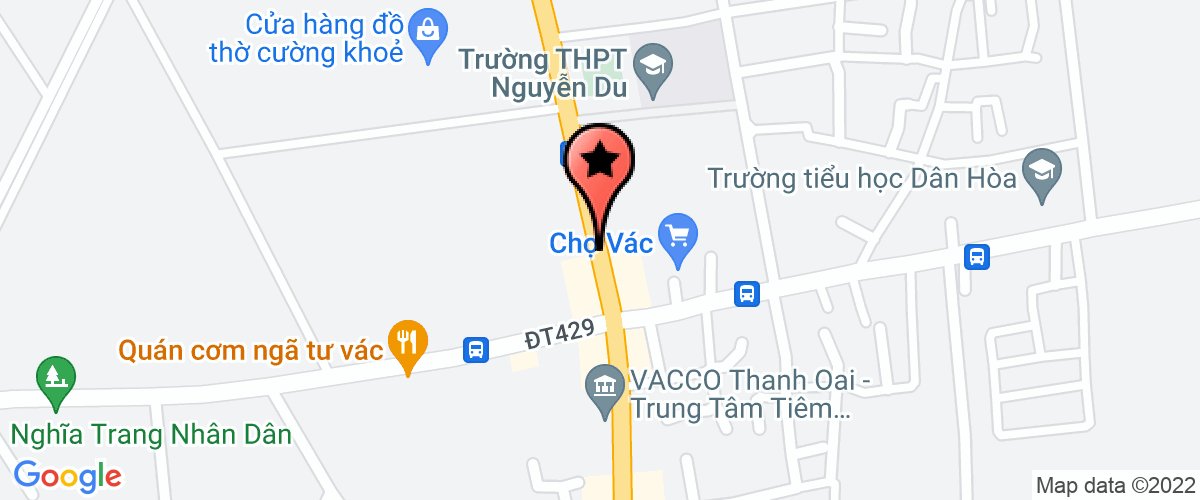 Map to Minh Chau Anh Consultant Company Limited