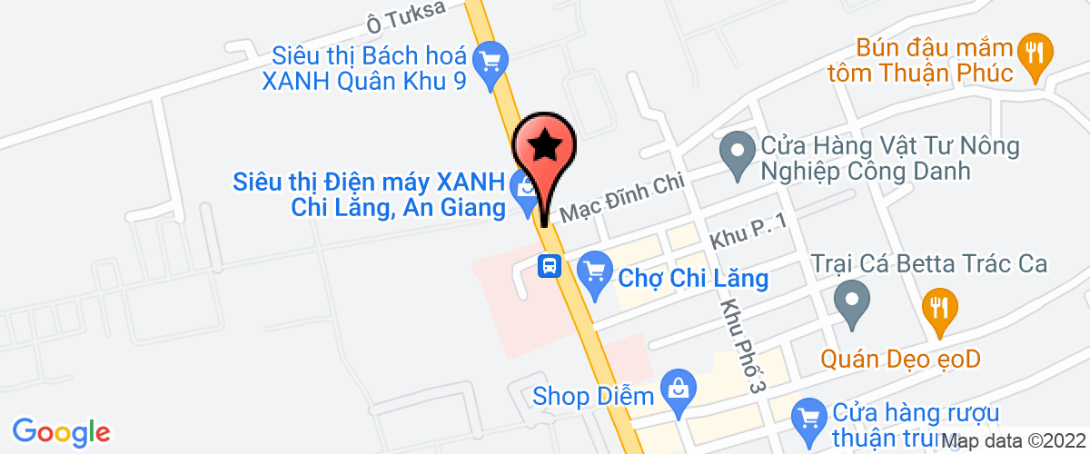 Map to Phuoc Long Service Trading Construction Limited