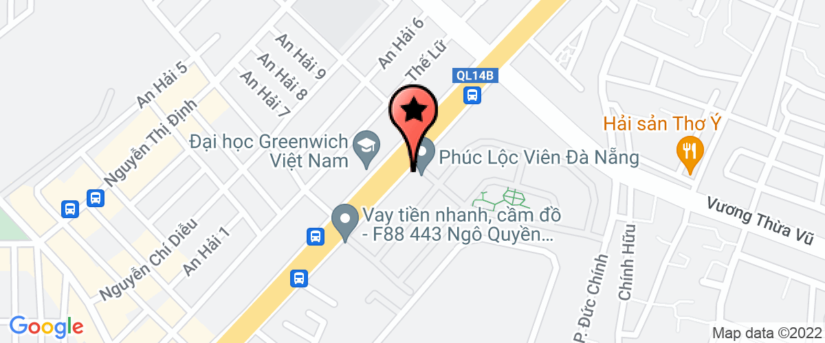 Bản đồ đến địa chỉ Công Ty TNHH MTV Thương Mại Hàn Đà