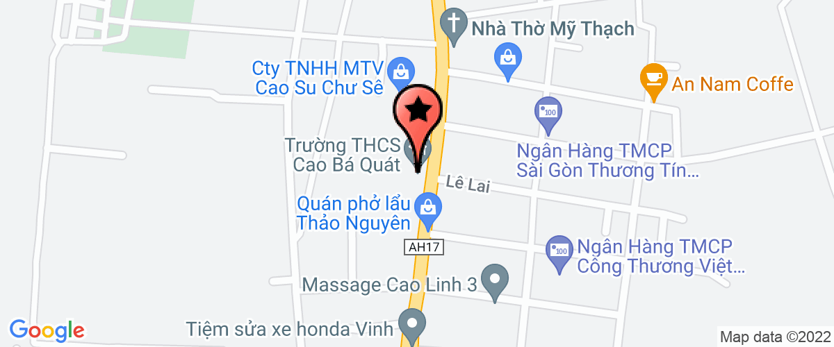 Bản đồ đến địa chỉ Công Ty TNHH Anh Pháp Chư Sê