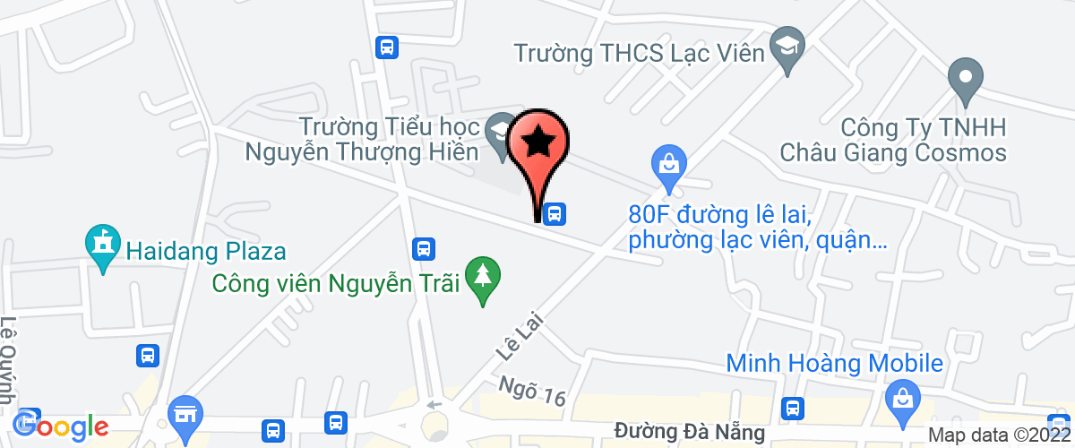 Map to Hai Hung Delivery Transport Limited Company