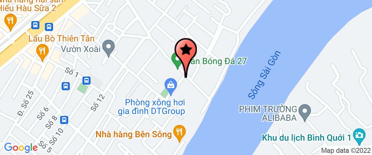 Map to Thinh Vuong House Real Estate Joint Stock Company