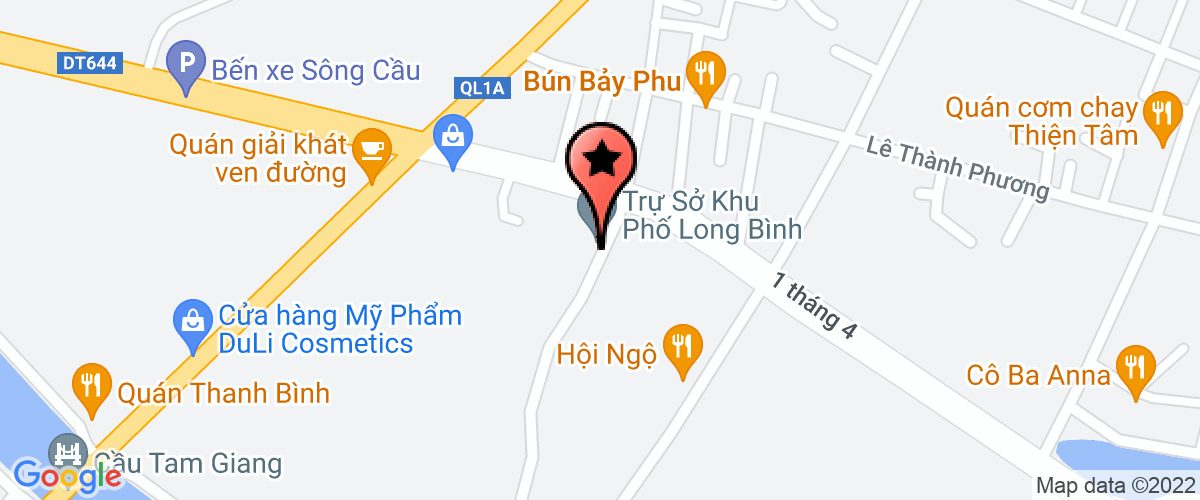 Map to Phu Yen Import Export Joint Stock Company